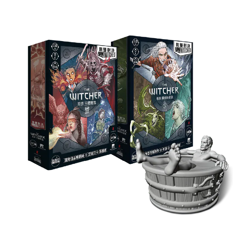 Unmatched: The Witcher Bundle Set - 無雙對決:巫師套裝 (送Promote)